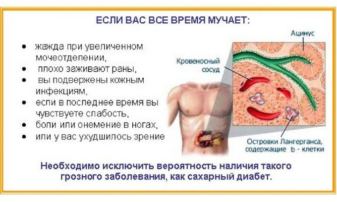 Симптомы нарушения работы поджелудочной железы